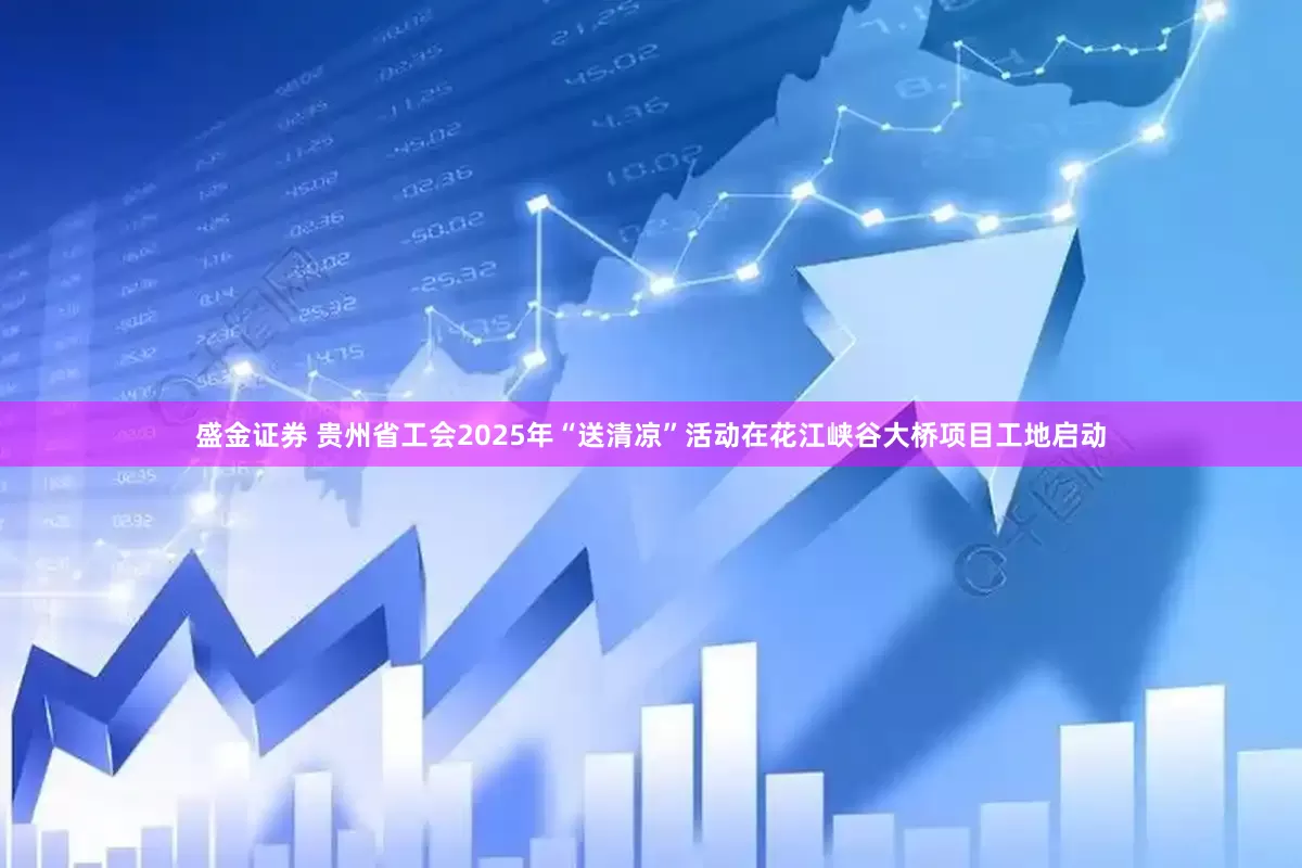 盛金证券 贵州省工会2025年“送清凉”活动在花江峡谷大桥项目工地启动