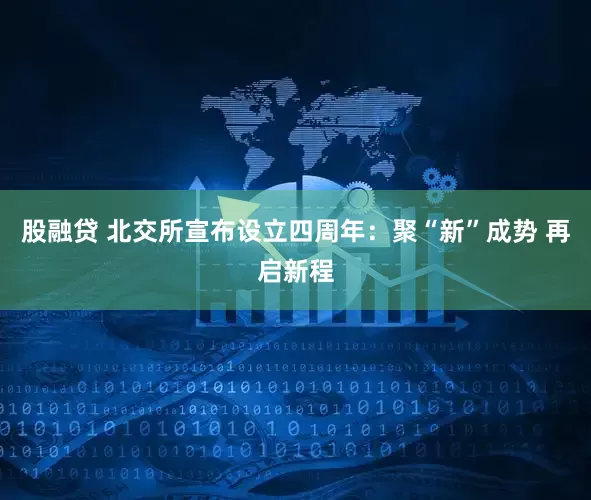 股融贷 北交所宣布设立四周年：聚“新”成势 再启新程