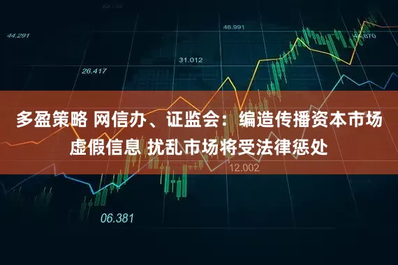 多盈策略 网信办、证监会：编造传播资本市场虚假信息 扰乱市场将受法律惩处