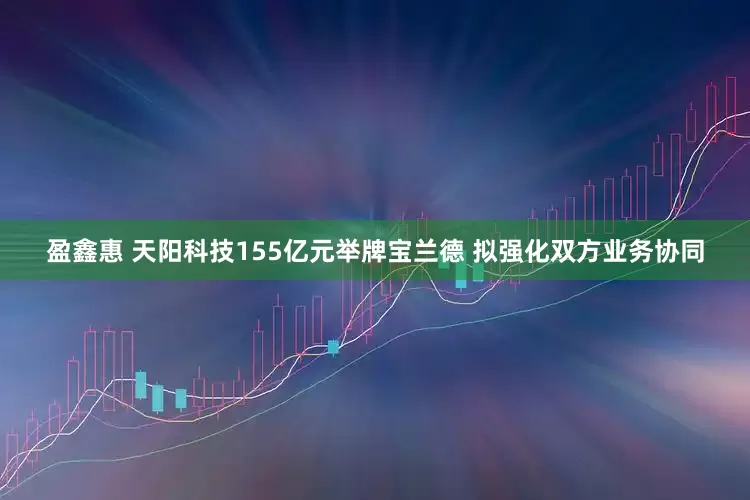 盈鑫惠 天阳科技155亿元举牌宝兰德 拟强化双方业务协同